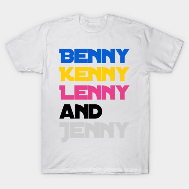 Benny kenny lenny jenny discount